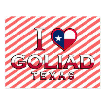Goliad Texas Vykort
