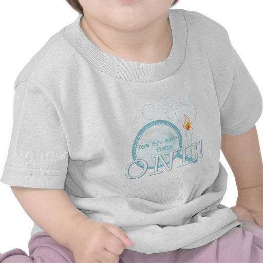 Goodbye nollhejer en födelsedag t-shirts