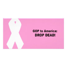 GOP till Amerika - tappa dött Fotokort Mall