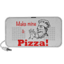 Gör bryter en Pizza! Högtalarsystem