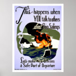 Gör den New Orleans kassaskåpet 1943 WPA Affisch
