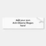 Gör din egna Anti-Obama bildekal!