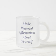 Gör PowerfulAffirmationsAbout dig, gör P… Kaffe Muggar