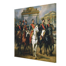 Göra till kung Louis-Philippe (1773-1850) av frank Canvasduk Med Gallerikvalitet