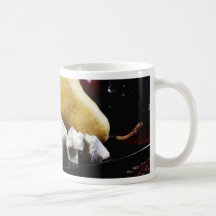 Gorgonzola ost kaffe muggar