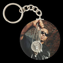 Gorilla Zoe Keychain - Zach Wolfe medaljong nyckelringar
