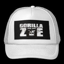 GorillaZoe hatt - logotyp kepsar