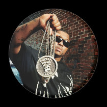 GorillaZoe magnet - Zach Wolfe medaljong magneter