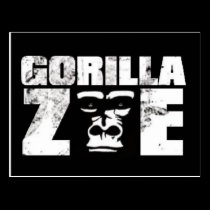 GorillaZoe vykort - logotyp vykort