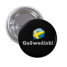 GoSwedish knäppas Knappar Med Nål