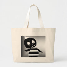 Goth pojke tote bag