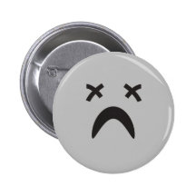 gothemosmiley face knapp med nål