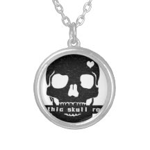 Gothic Skull Rock カスタムネックレス