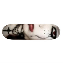 Gotisk dam skate deck