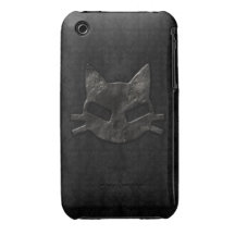 Gotisk iphone 3 fodral för dåligakattungesvart