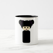 Gotisk Kokeshi mugg