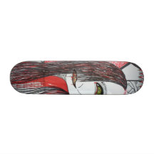Gotisk Skateboard -/vampyrkonst
