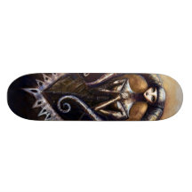 Gotisk skateboardkonst