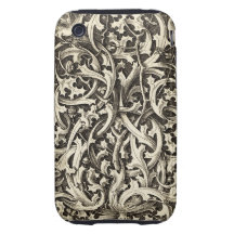 Gotisk Thistle iPhone 3 Tough Cover