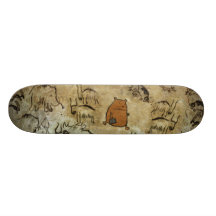 gotowork i en grotta skate deck