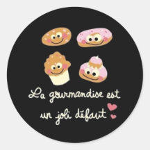 Gourmandise Klistermärken