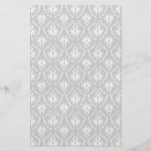 Grå damastast design för vit och för pastell full färg flygblad