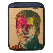 Grabb med färgSplattersiPad och den Macbook sleeve