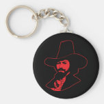 GrabbFawkes porträtt Keychain Nyckel Ring