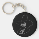 GrabbFawkes porträtt Keychain Nyckel Ring