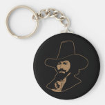 GrabbFawkes porträtt Keychain Nyckel Ringar