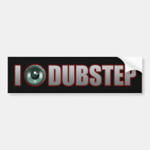 grabbflickor DUBSTEP Bildekal