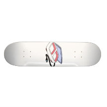 Grafisk babymatvärmeapparat skateboard decks