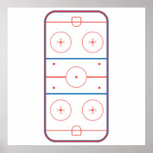 grafisk ishockeyisbana posters