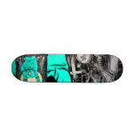 Grafisk Skateboard för kyrkogårddundersuccé vid My