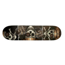 Grafisk Skateboard för pirat