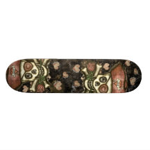 Grafisk Skateboard för piratkärlek