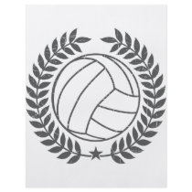 Grafisk volleybollvintage