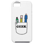 grafiskt fick- beskyddande för rolig GEEK iPhone 5 Fodral