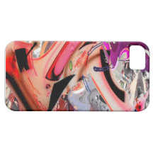 "Grafitti" iphone case vid Konform iPhone 5 Hud