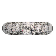 grafitticollage skate board decks