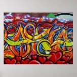 grafittifärg affischer