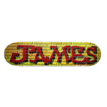 GrafittiJames Skateboard