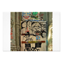 GrafittiSOHO NYC Fotografiskt Tryck