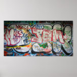 Grafittivägg Affischer