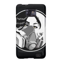 Grafmask Galaxy S2 Skydd