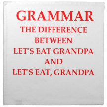 grammatik servett