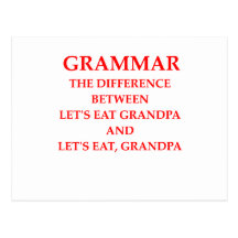 grammatik vykort