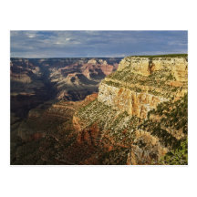 Grand Canyon från den södra kanten på solnedgång,  Vykort