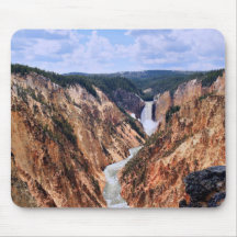 Grand Canyon och Yellowstone nedgång Musmatta