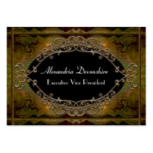 Grandpointe vintageprofessionell visitkort mallar